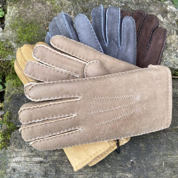 Mens Sheepskin Gloves, 2 of 4