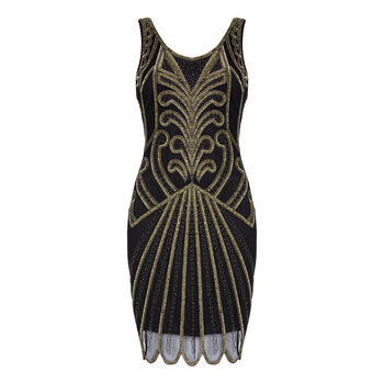 Roaring 20s Inspired Flapper Dress, 10 of 12
