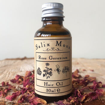 Rose Geranium Hair And Scalp Oil, 2 of 2