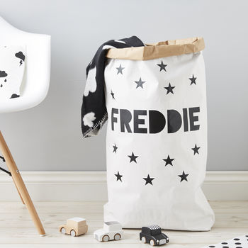 Personalised Little Stars Children's Toy Sack, 2 of 3