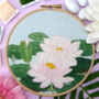 Waterlillies Embroidery Kit, thumbnail 1 of 6