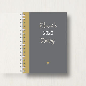 Personalised 2024 Diary With Name, 7 of 8