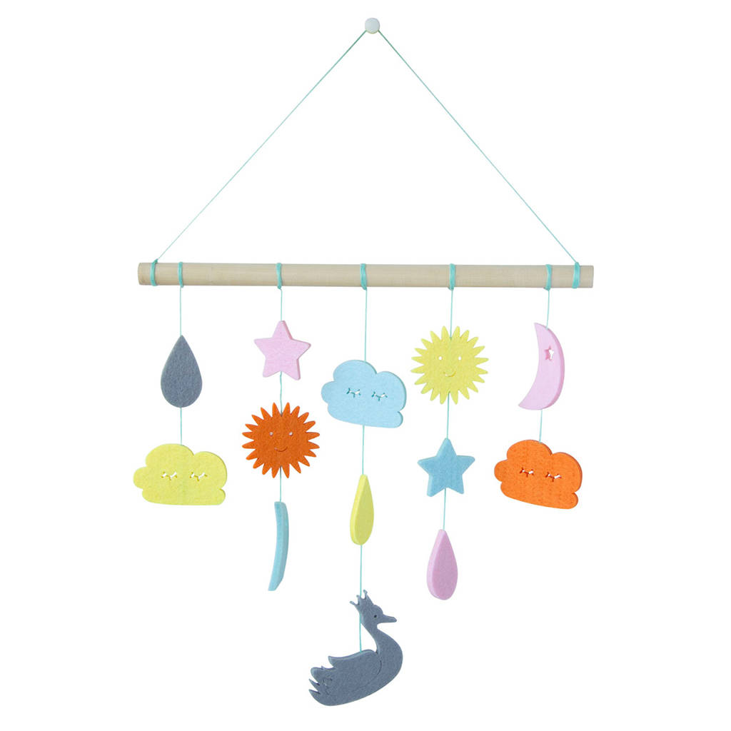 Felt Nursery Wall Hanger By SNACKZILLA