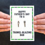 Funny Gardening Father's Day Card And Cufflinks, thumbnail 1 of 4