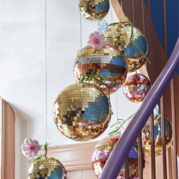 Dazzling Personalised Disco Ball, 2 of 3