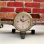 42cm Metal Fighter Aeroplane Clock Novelty Desk Freestanding Or Wall Mount, thumbnail 5 of 7