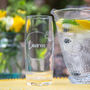 Personalised Birth Flower Hi Ball Glass Tumbler, thumbnail 1 of 8