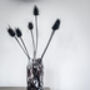 The Ezra Handcrafted Monochrome Recycled Glass Vases, thumbnail 3 of 6