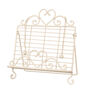 Country Cream Heart Baking Cookbook Stand, thumbnail 2 of 11