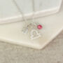 Personalised Sterling Silver Libra Necklace, thumbnail 5 of 6