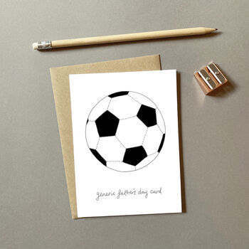 Generic Football Father's Day Card, 2 of 2