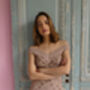 Kehlani Embellished Off The Shoulder Dress, thumbnail 8 of 8