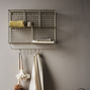 Danish Wire Storage Unit With Hooks, thumbnail 1 of 1