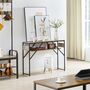 Industrial Console Table Table Hallway Entryway Table, thumbnail 2 of 12