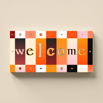 Welcome Sign Personalised Print Gift, 2 of 10