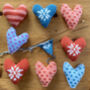 Cosy Christmas Hearts Knitting Pattern, thumbnail 2 of 2