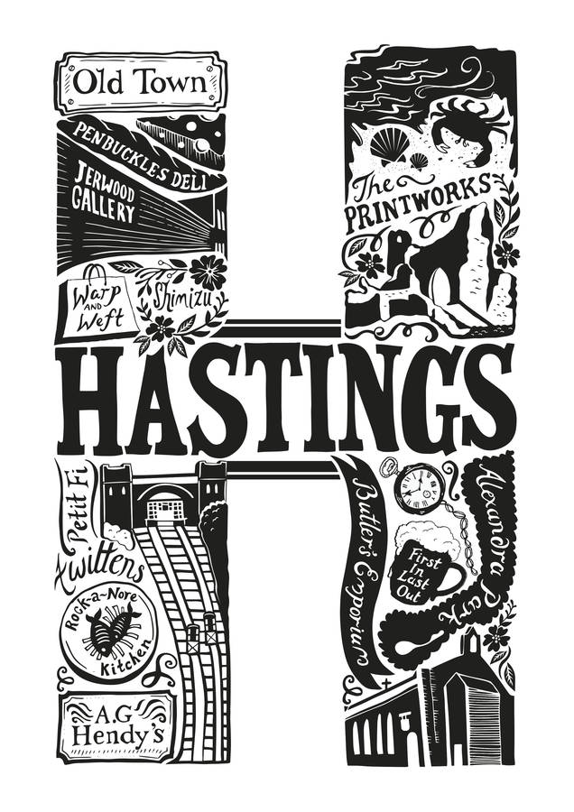Hastings Print By Lucy Loves This
