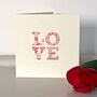 Silver Plated Compact Mirror ~ Love, thumbnail 6 of 6
