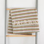 Pure New Wool Broad Stripe Pram Blankets, thumbnail 1 of 12