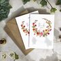 Autumn Floral Thank You Cards, thumbnail 2 of 5