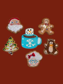 Christmas Themed Dog Biscuits, 3 of 3