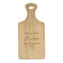 Personalised Wedding Wooden Chopping Board, thumbnail 4 of 6
