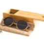 Wooden Sunglasses | Lagos | Polarised Lens, thumbnail 11 of 12