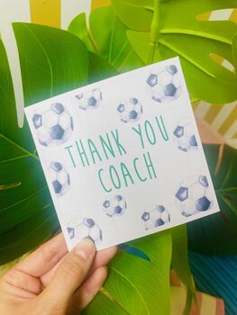 Thank You Coach Card, 3 of 3