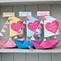 Personalised Heart Birthday Boat With Age, thumbnail 12 of 12