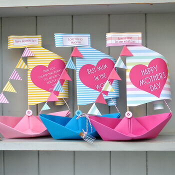 Personalised Heart Birthday Boat With Age, 12 of 12