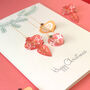 Personalised Happy Christmas 3D Decorations Card, thumbnail 4 of 7