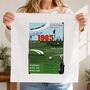 Handkerchief Pair Gift For Golfers Personalised For Any Year Of The Sport, thumbnail 2 of 9