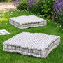 Vintage Stripe Giant Mattress Cushion, thumbnail 1 of 8