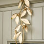 Gold Mistletoe Wreath Hanger, thumbnail 3 of 4