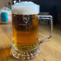 Personalised 40th Birthday Gift Balloon Stein Glass, thumbnail 4 of 4