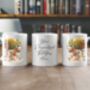 Personalised Husky Autumn Dog Walk Keepsake Gift Mug, thumbnail 2 of 2