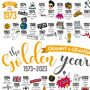 Personalised 50th Golden Wedding Anniversary Print, thumbnail 12 of 12