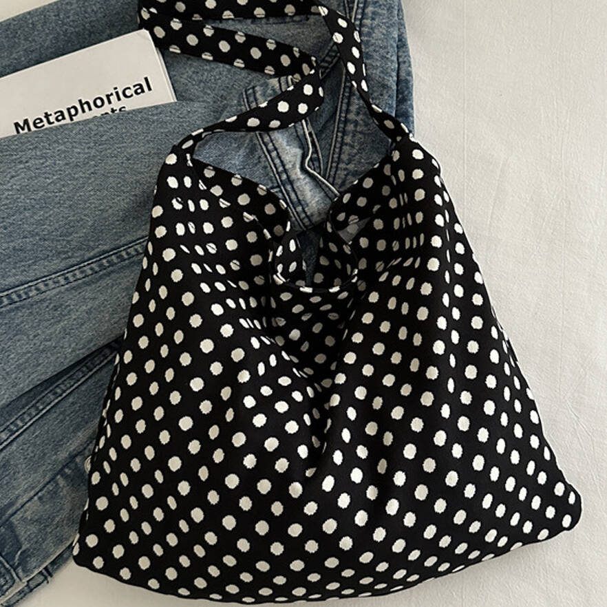 Back To School Bag, Thin Cotton Pots Crossbody Shouder Bag, 1 of 6