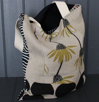 Hand Printed 100% Irish Linen And Cotton Bags, 2 of 5
