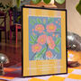 Personalised 'Blooming Brilliant' Print 2024 Graduation Gift For Her, thumbnail 1 of 7