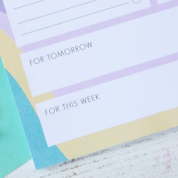 Daily Planner | A5 Notepad, 3 of 4