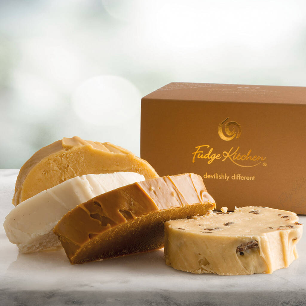 Gourmet Vegan Fudge Selection By Fudge Kitchen