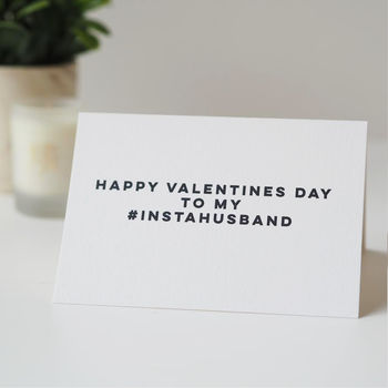 Insta Husband Funny Valentines Day Card, 3 of 4