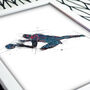 Set Of Three Goalkeeper Wall Art Prints, thumbnail 3 of 5