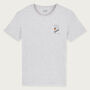 Berlin City Break Pale Grey Organic T Shirt, thumbnail 3 of 5