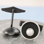 Black Pearl Cufflinks. 30th Anniversary Gift For Him, thumbnail 5 of 12