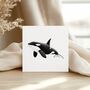 Killer Whale Sealife Card, thumbnail 6 of 6