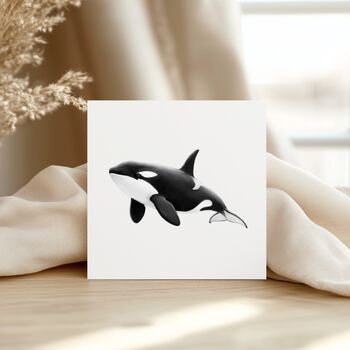 Killer Whale Sealife Card, 6 of 6