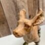 24cm Wind In The Face Dog In Boots Figurine Ornament Country Decor Dog Lover Gift, thumbnail 5 of 7