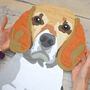Textile Pet Portrait, thumbnail 2 of 12